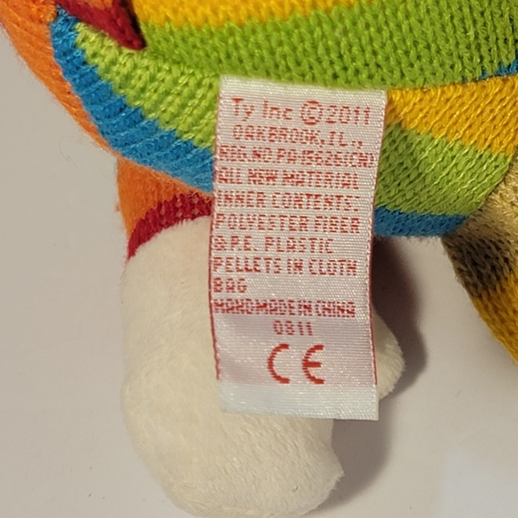 TY Beanie Buddies Collection 2 Sock Monkeys Both Year 2011 - Picture 10 of 12